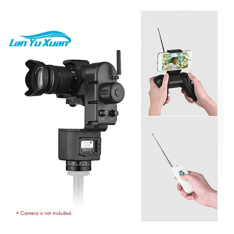 YT3000 Electric PTZ 360 Panoramic Mobile Phone Remote Control Live Sports Photo Video Camera Stabilizer