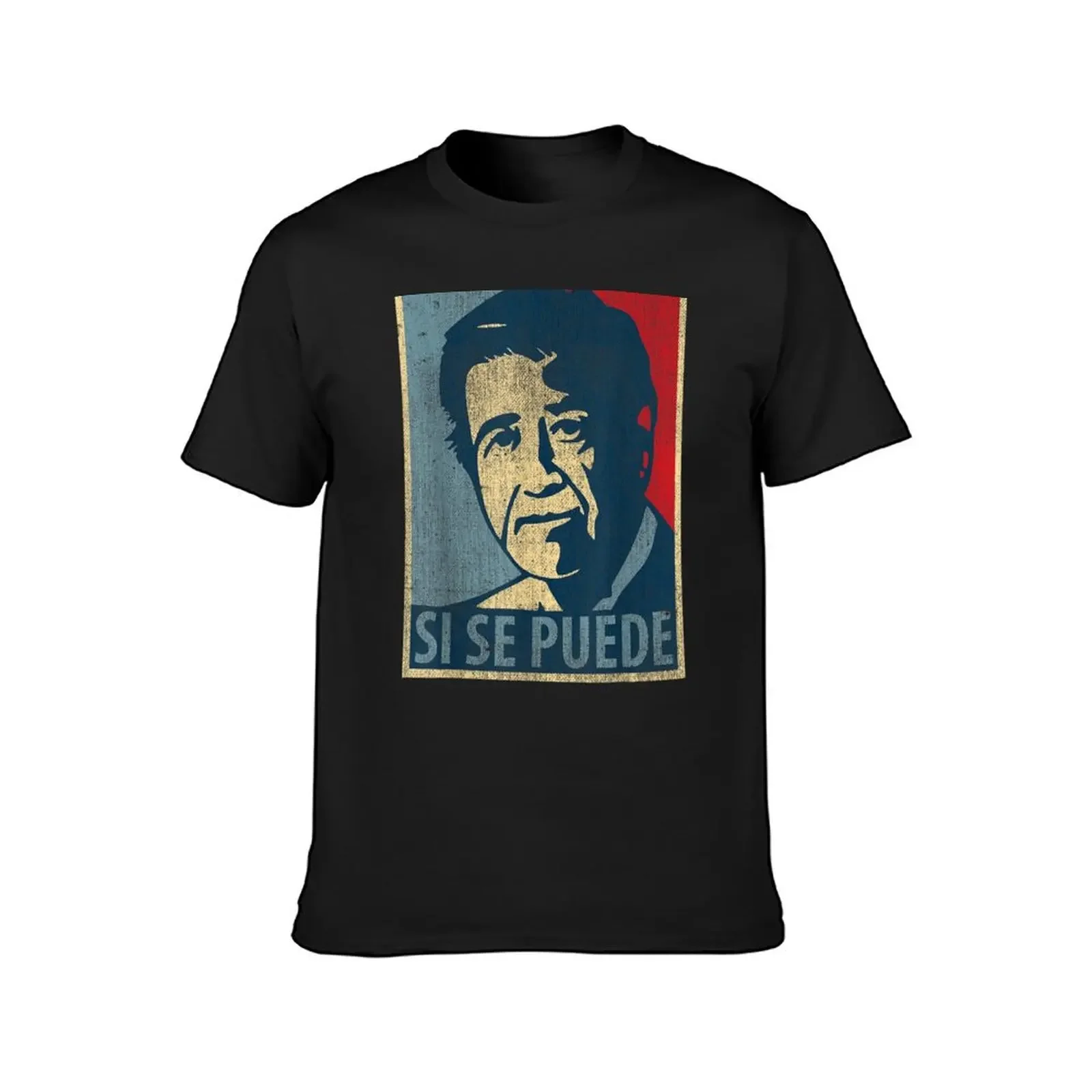 Cesar ChavezSi Se Puede T-Shirt cute clothes blacks Men's clothing