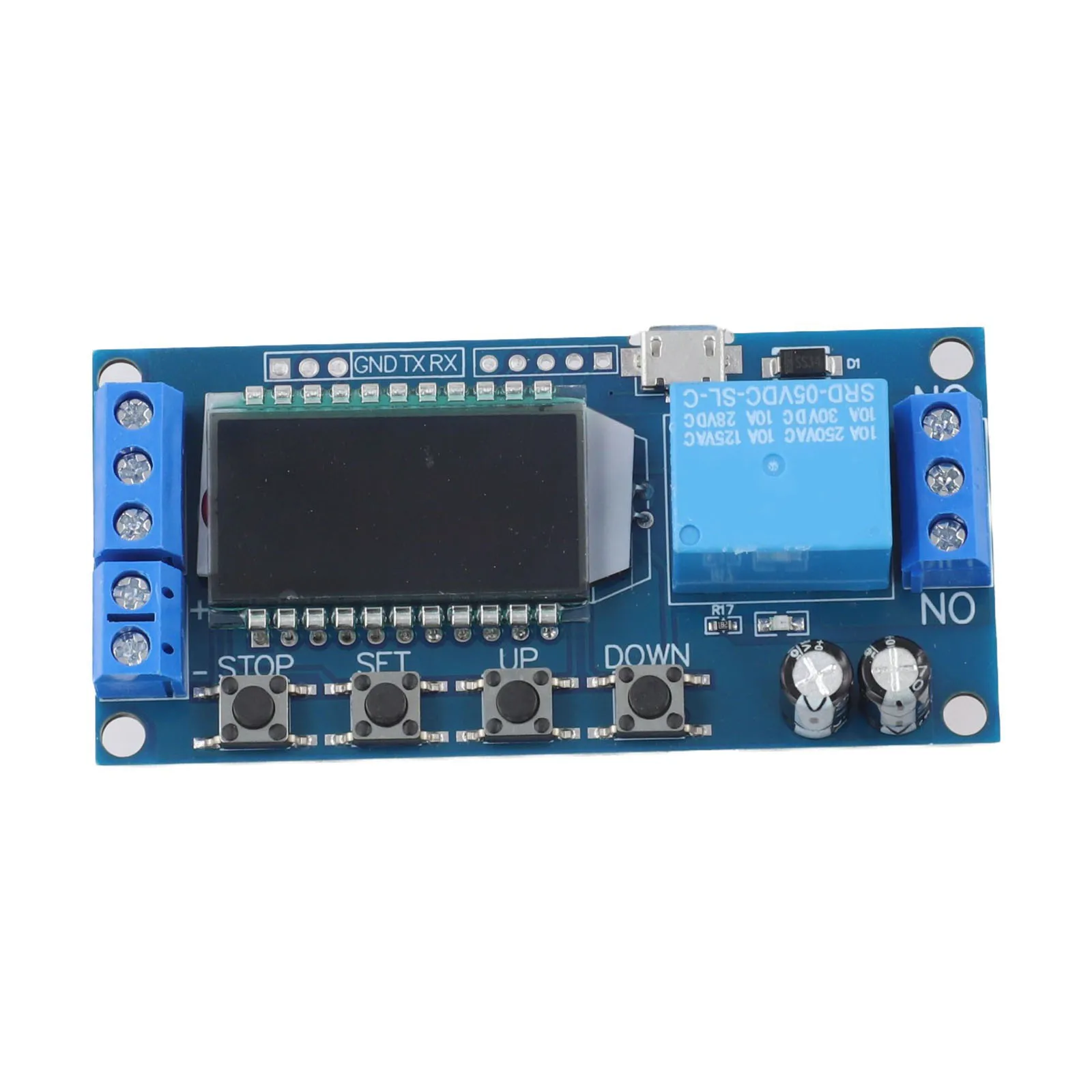 For Laboratory Use Industrial Timer DC6-30V Advanced Flip Flop Relay 100000 Switching Cycles For Panels For Laboratory