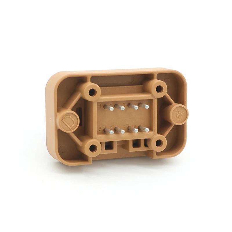 DT15-8PD DEUTSCH 自動車用 8Pin PCB ブラウン防水回路基板コネクタ