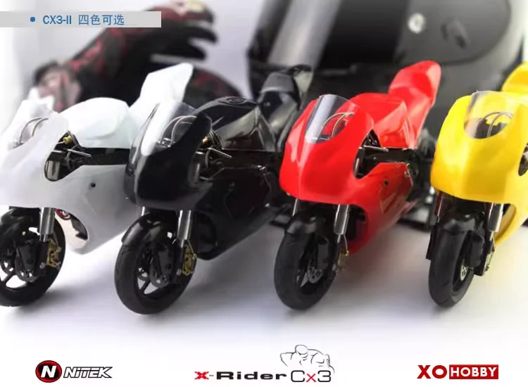 X-Rider 1/10 CX3 RC Motorcycle Body Shell with Decal XR-A1030