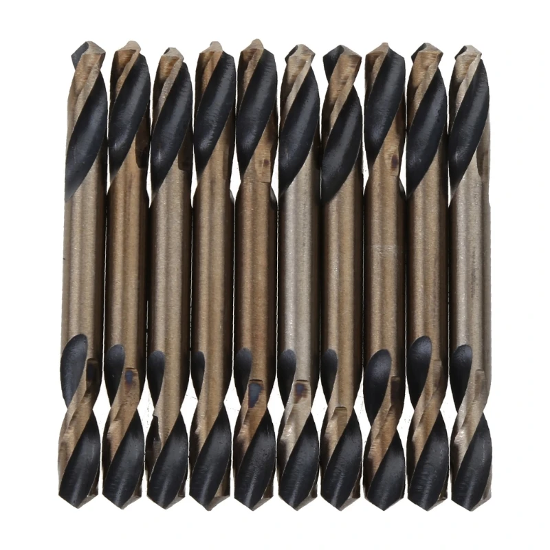 10Pcs 5mm HSS Torção Dupla Broca Ferramentas Broca Conjunto