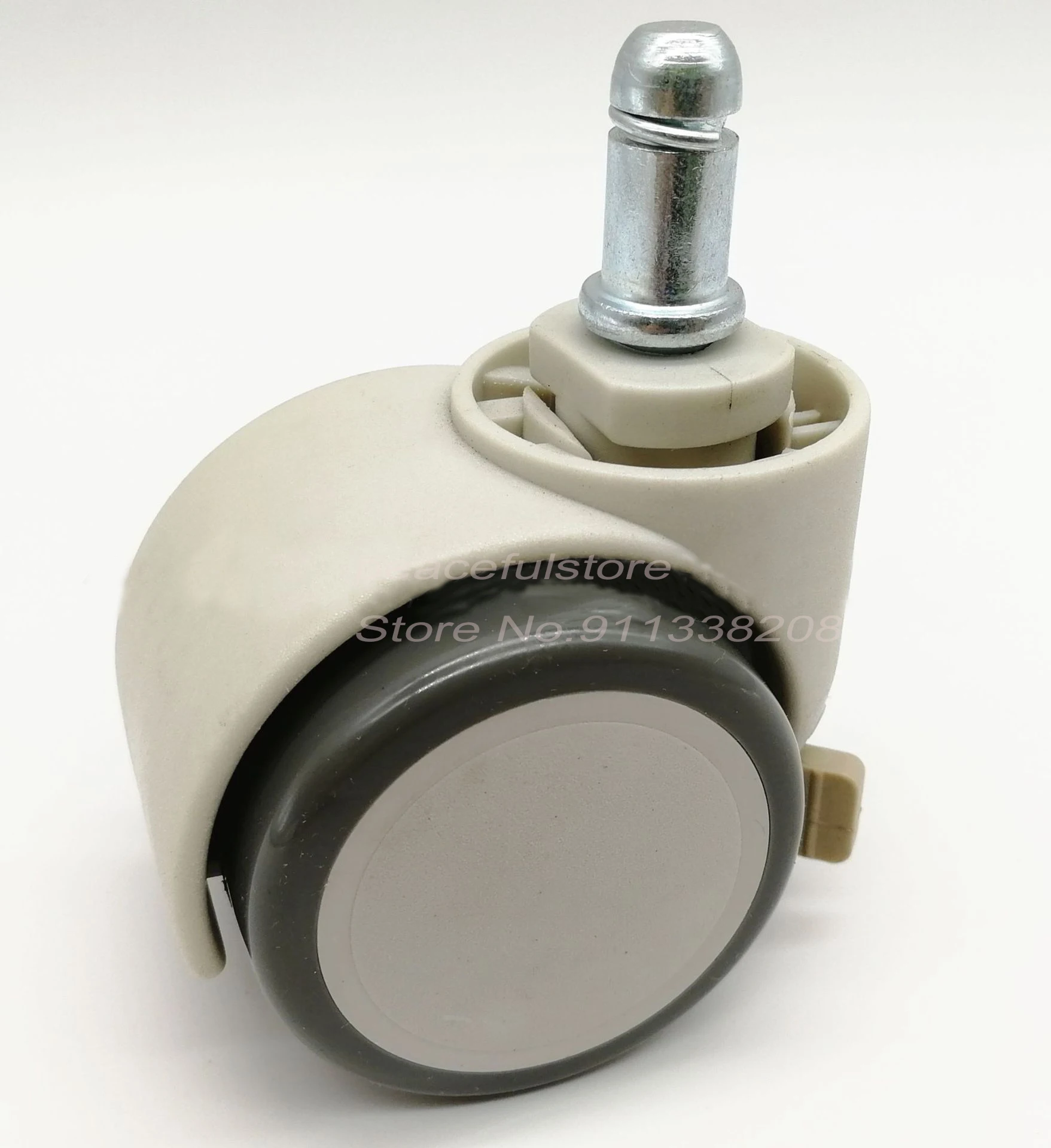 5PCS Clip-type 2 Inch Gravity Manual Locking Brake Sliding Wheel For Gaming Child student Computer ChairFurniture  Accessory