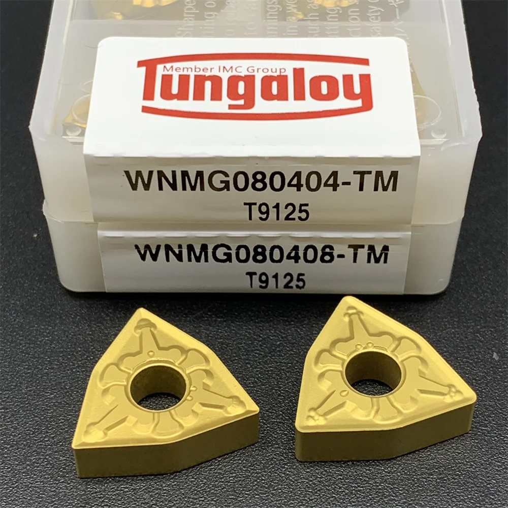 WNMG080404-TM T9125 WNMG080408-TM T9125 carbide inserts External Turning tool WNMG080408