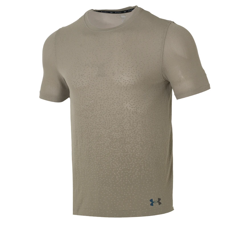 

Футболка Underarmour, мужская спортивная одежда для фитнеса и тренировок, утюг для упражнений, мягкая, удобная и дышащая с короткими рукавами 1385805-299