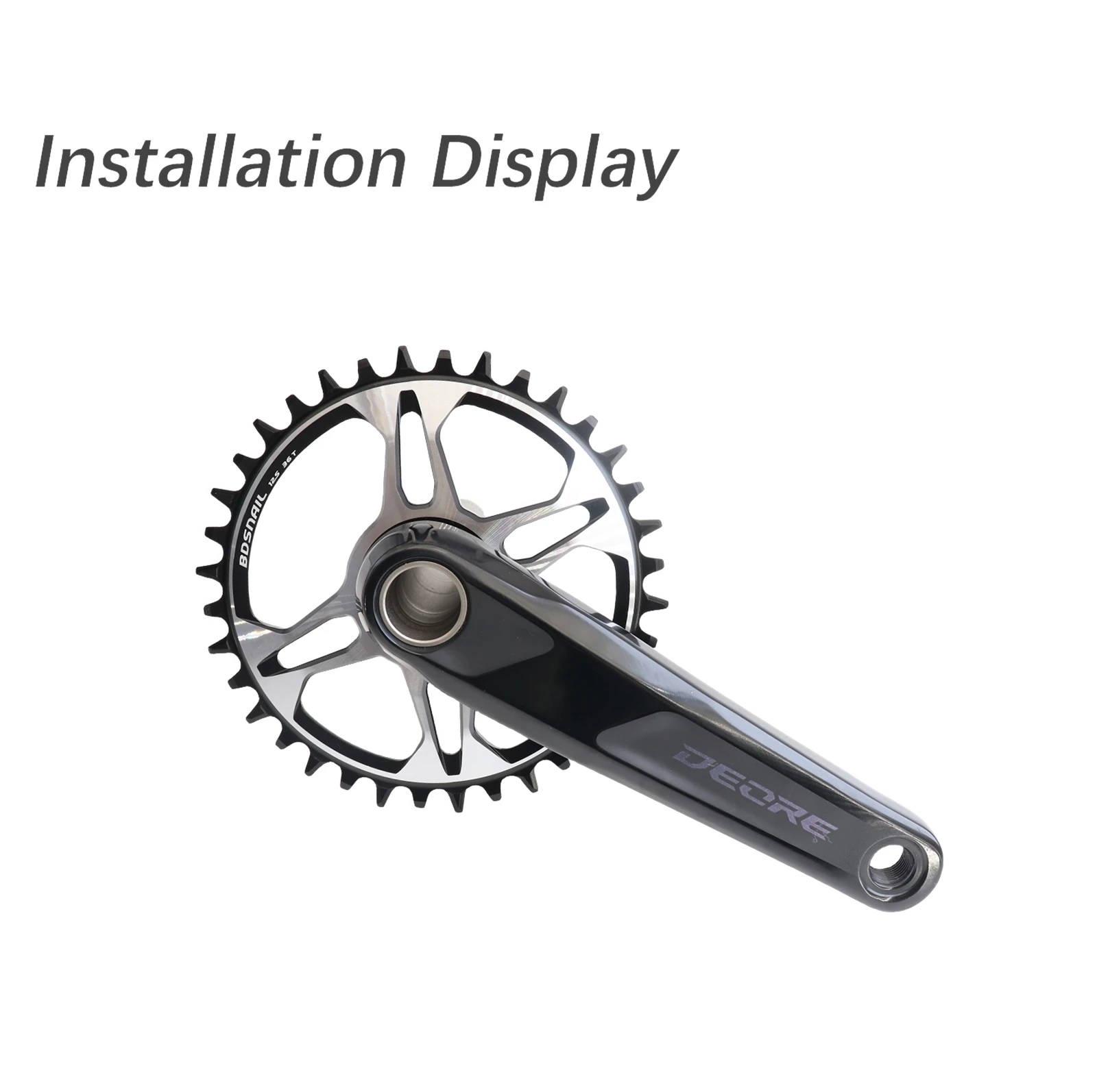 SNAIL Round/Oval Direct Mount Chainring for Shimano M9100 M8100 M7100 M6100 Narrow-Wide 32–38T
