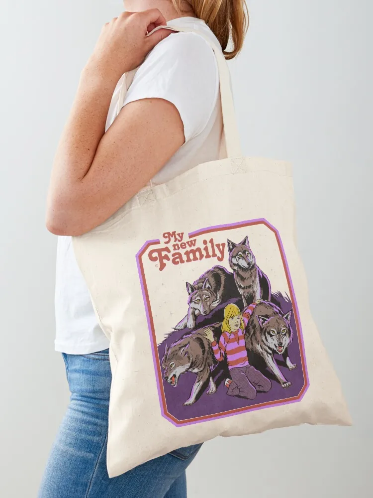 

My New Family Tote Bag Shopping bags female bag shopping cart bags shopper bags