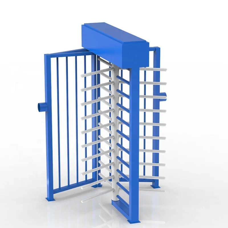 

Semi-Automatic Double Door High Security Revolving Pedestrian Full Height Turnstile Gate