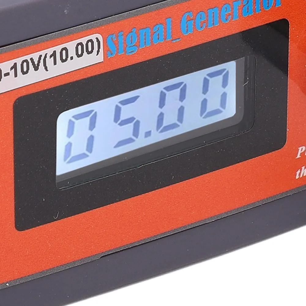 DC 0‑10V Voltage Signal Generator 79.5*42*23.5mm Adjustable Voltage Signal Analog Simulator ABS Adjustable Signal Generator