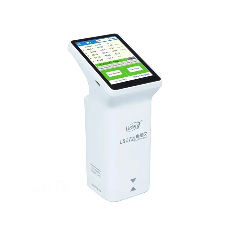 for LS172 LS173 LS172B LS173B Smart Touch Screen Colorimeter for Coating Ceramic Plastic Paint Color Measurement Comparison