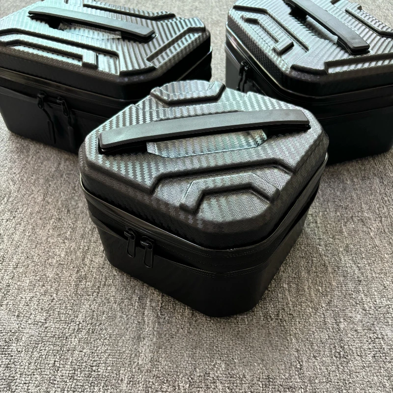 Fishing Tackle Storage Box Scratch Resistant Hard Shell Portable Handle Tool Case For Fishing Accessories Line Set Angling Gear