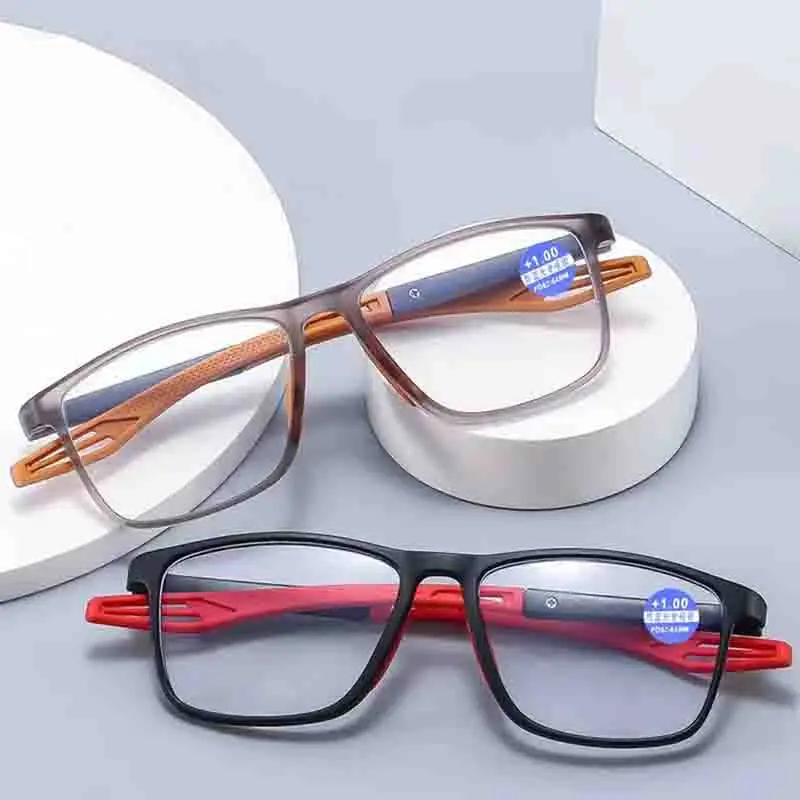 

New Sport Reading Glasses Ultralight Anti-blue Light Presbyopia Eyeglasses Women Men Far Sight Optical Eyewear 1.0 TO 4.0
