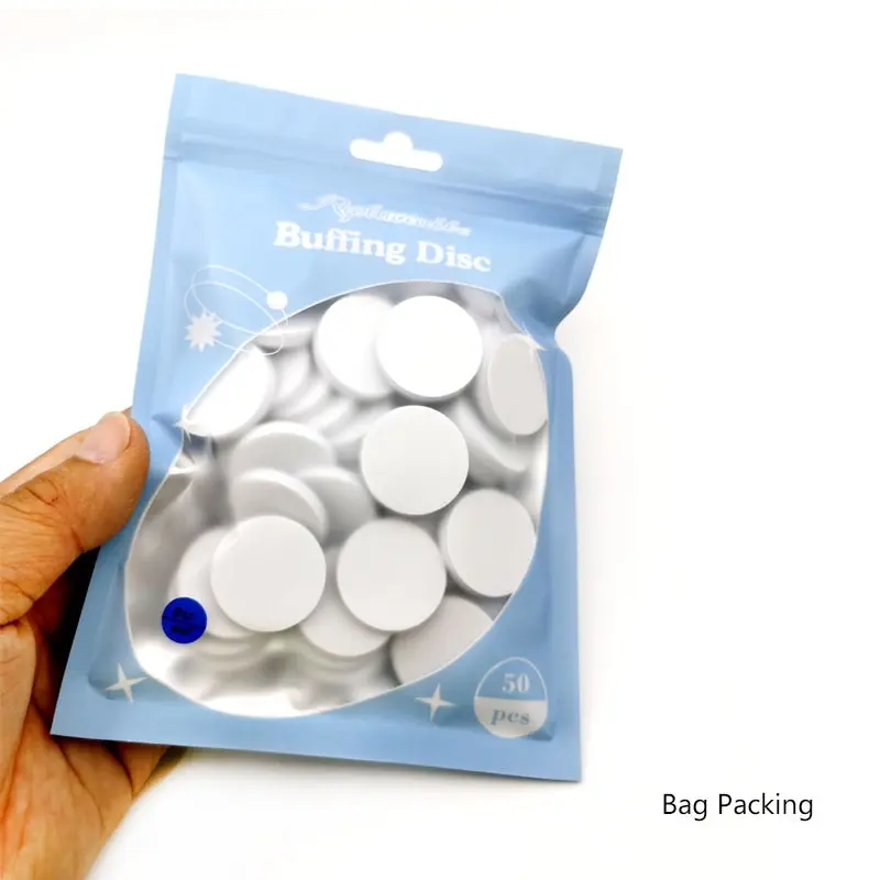 HYTOOS 25mm Polierscheibe Polieren Schleifpapier Keine Metallscheibe Elektrische Nagelbohrer Maschine Bohrer Zubehör – Detail 5