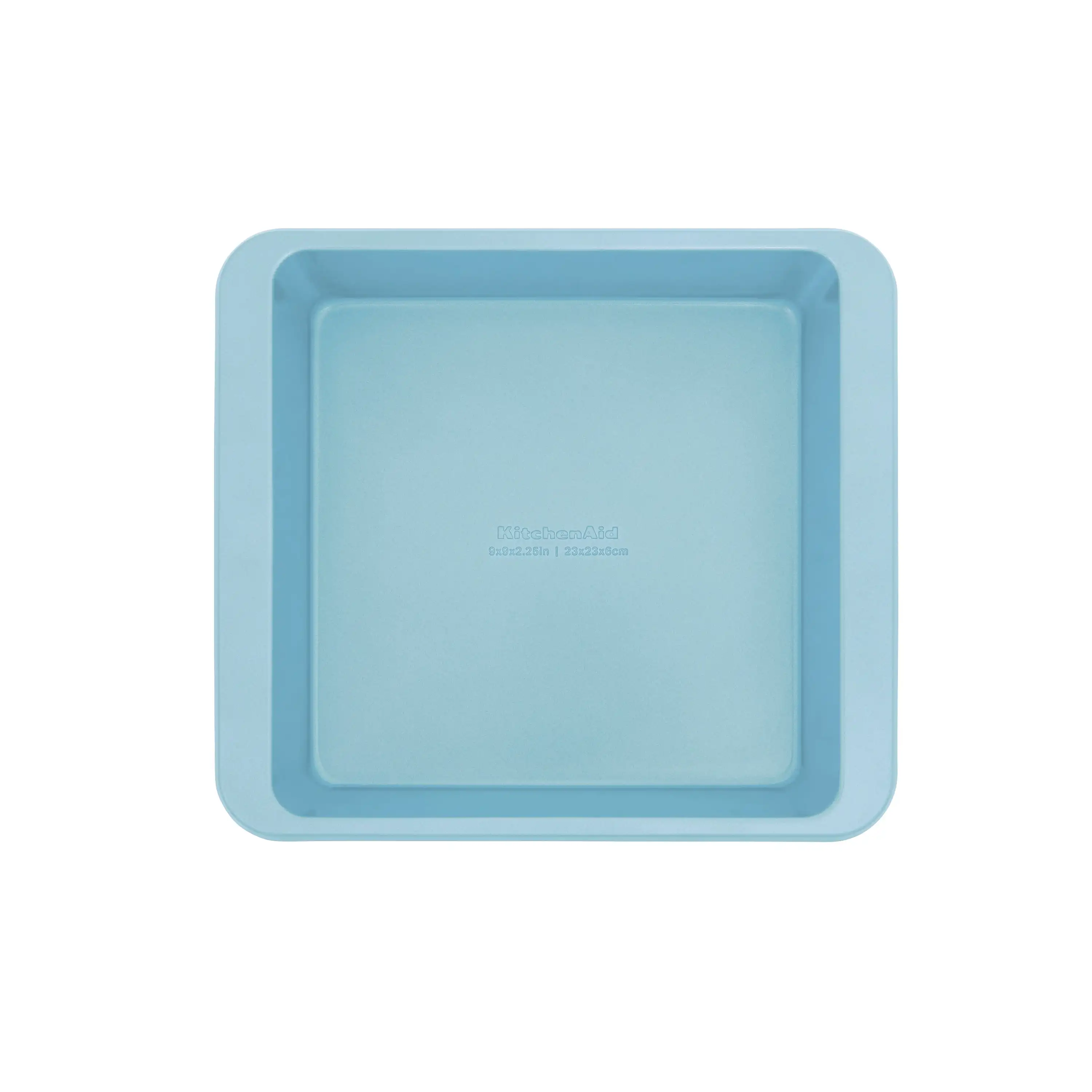 

Aluminized Steel Nonstick 9-Inch Square Cake Pan and Baking Dish, Mineral Water Blue