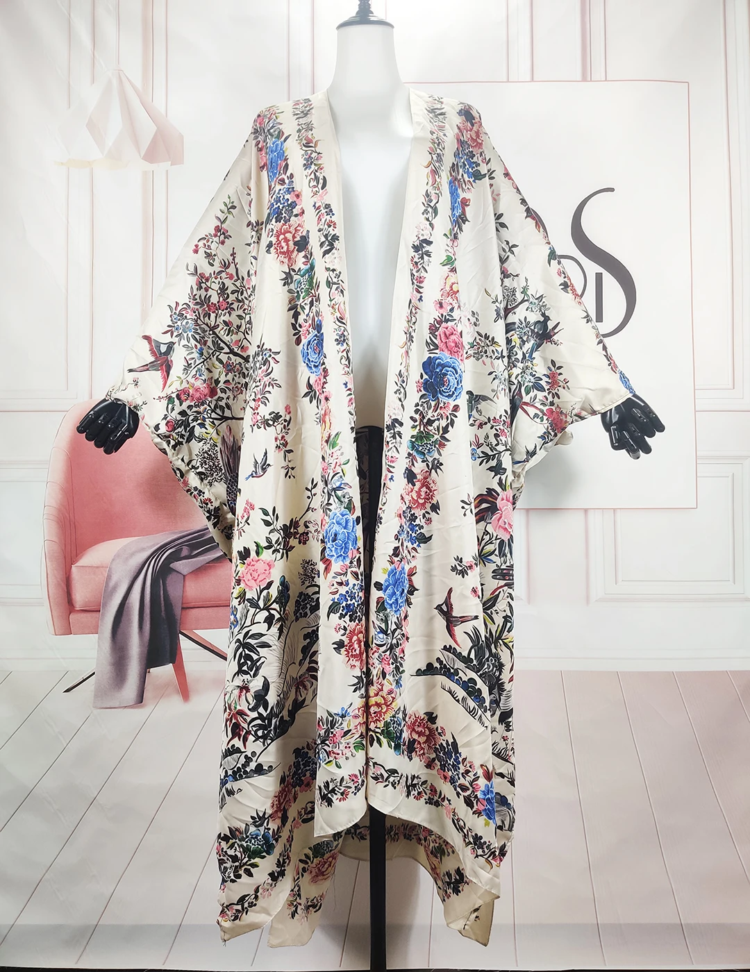 Cardigans Longs Imprimés de Style Africain pour Femme Musulmane, Robe de Style Boho, Sexy, Été, 2023