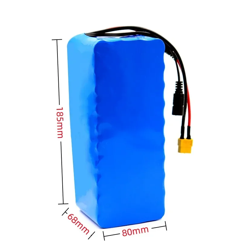 Imagem -03 - Bloco da Bateria de Lítio para o Trotinette Elétrico 18650 36v 100ah 10s4p 36v 100000mah