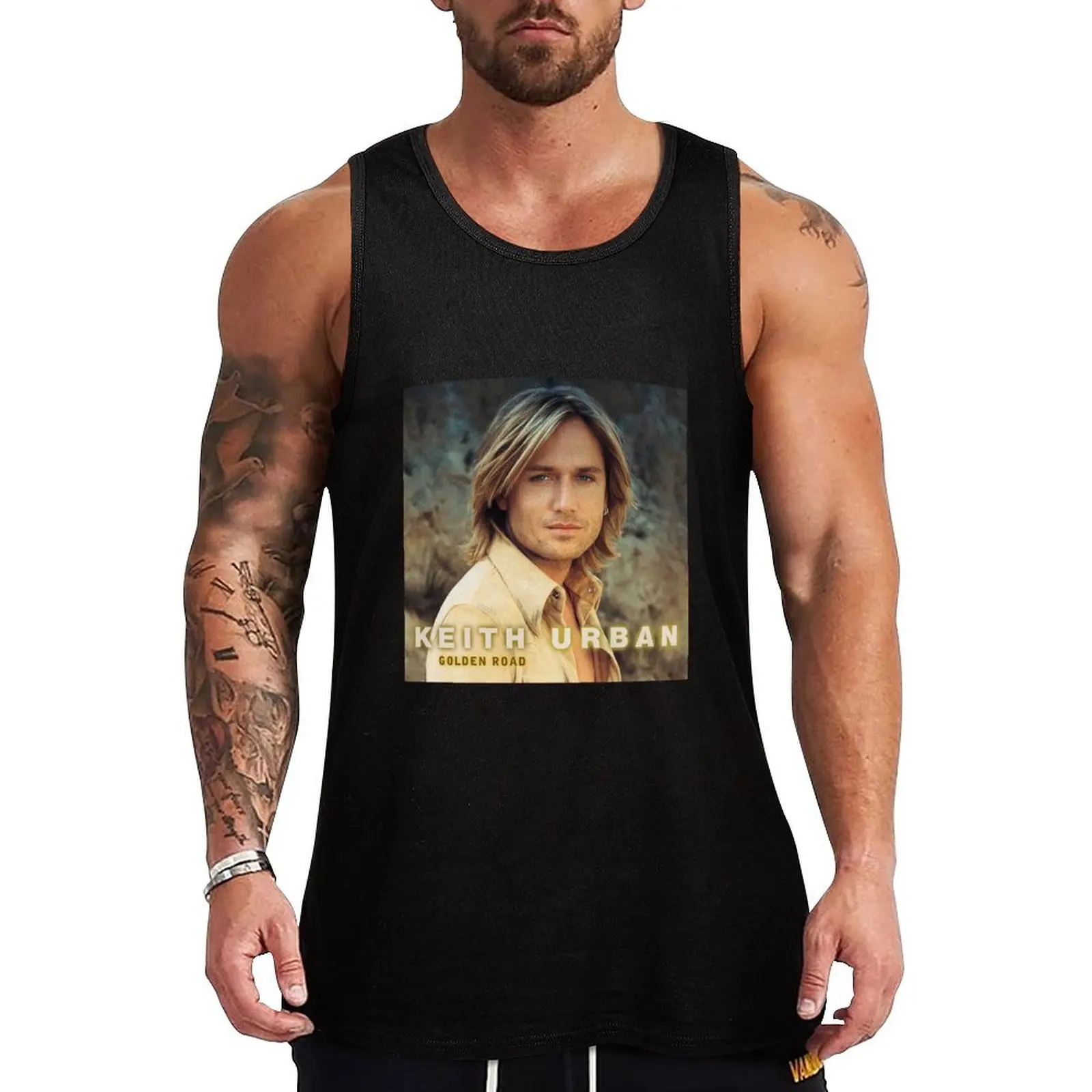 

Keith Urban Golden road Tank Top men clothings bodybuilding t shirt T-shirt Men's gym