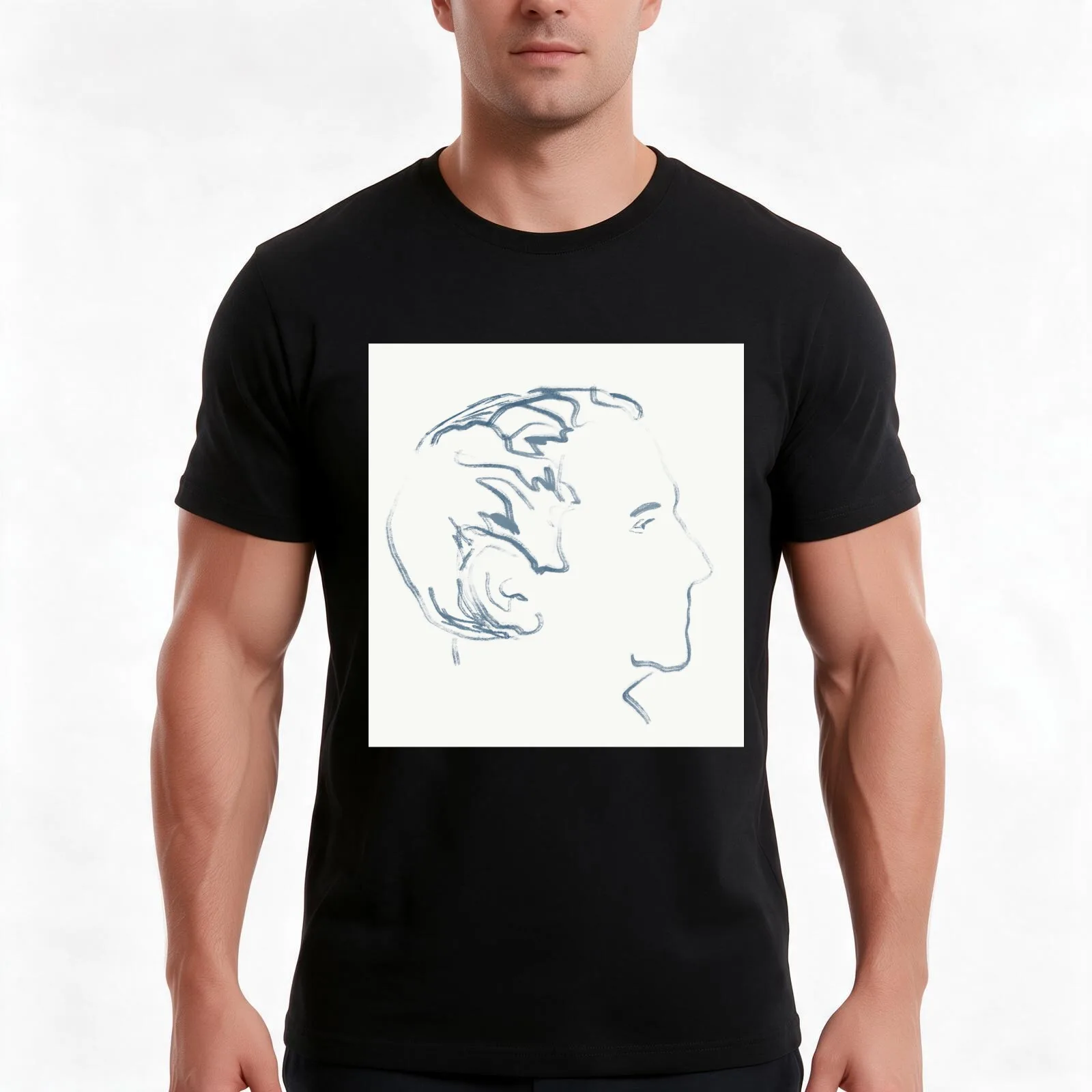 Gertrude Stein T-Shirt, Summer Casual Cotton Tee, Oversized Streetwear Tops, Vintage Graphic Print, Loose Fit Short Sleeve