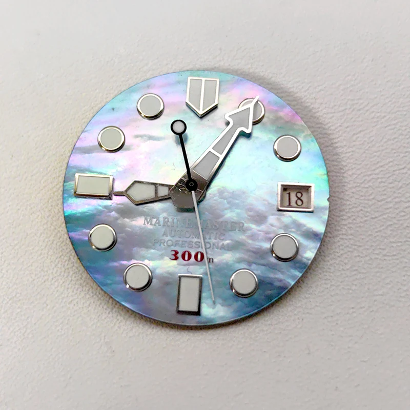 Customized 28.5mm Watch Dial and Hands Fit For NH35 NH36 Movement SKX007 6105 Turtle Samurai Crown at 3.0 3.8 4.0 Watch Dial - view 5