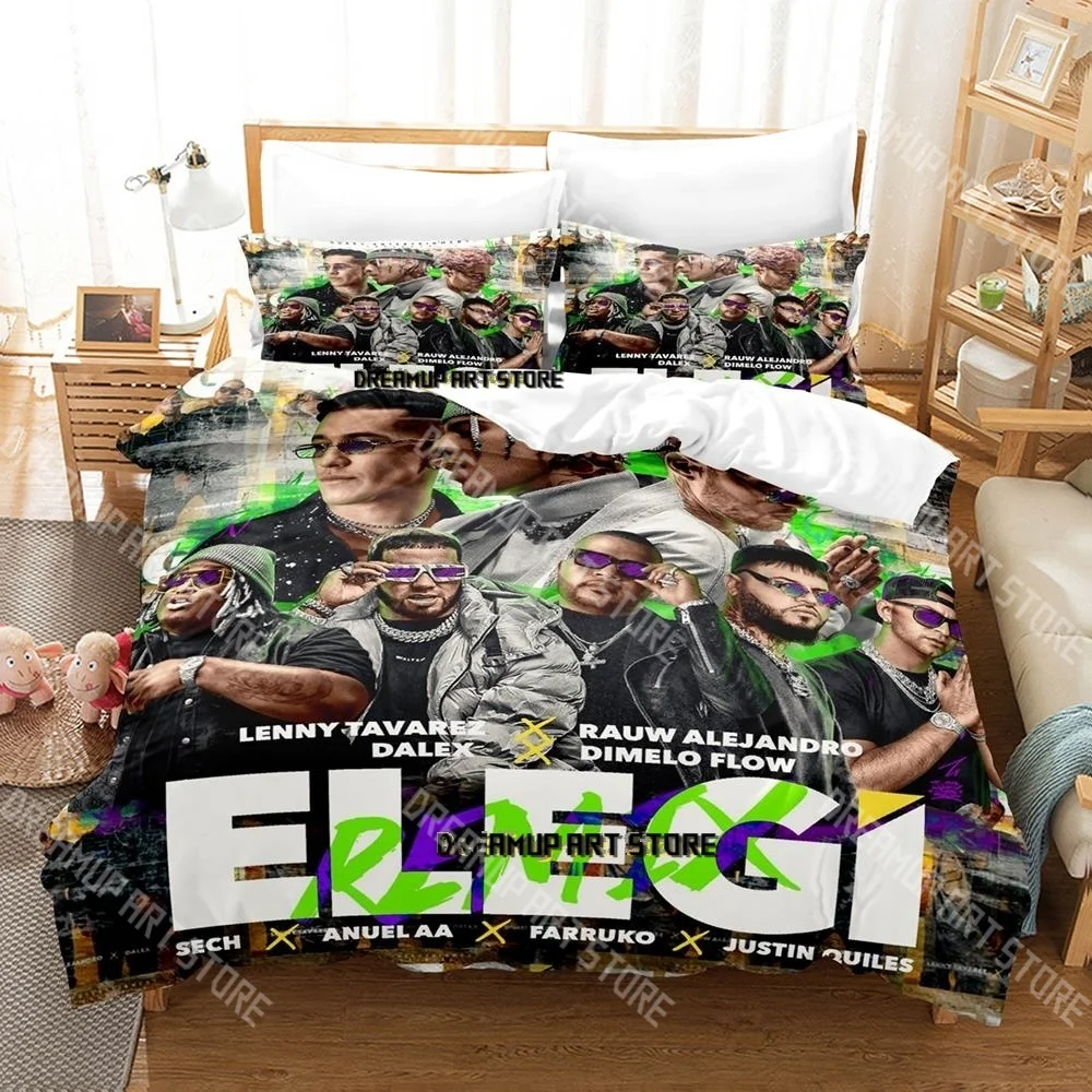 Fashion RAUW ALEJANDRO Singer Bedding Set Single Twin Full Queen King Size Bed Set Kids Bedroom Duvetcover Sets Bed Sheet Set