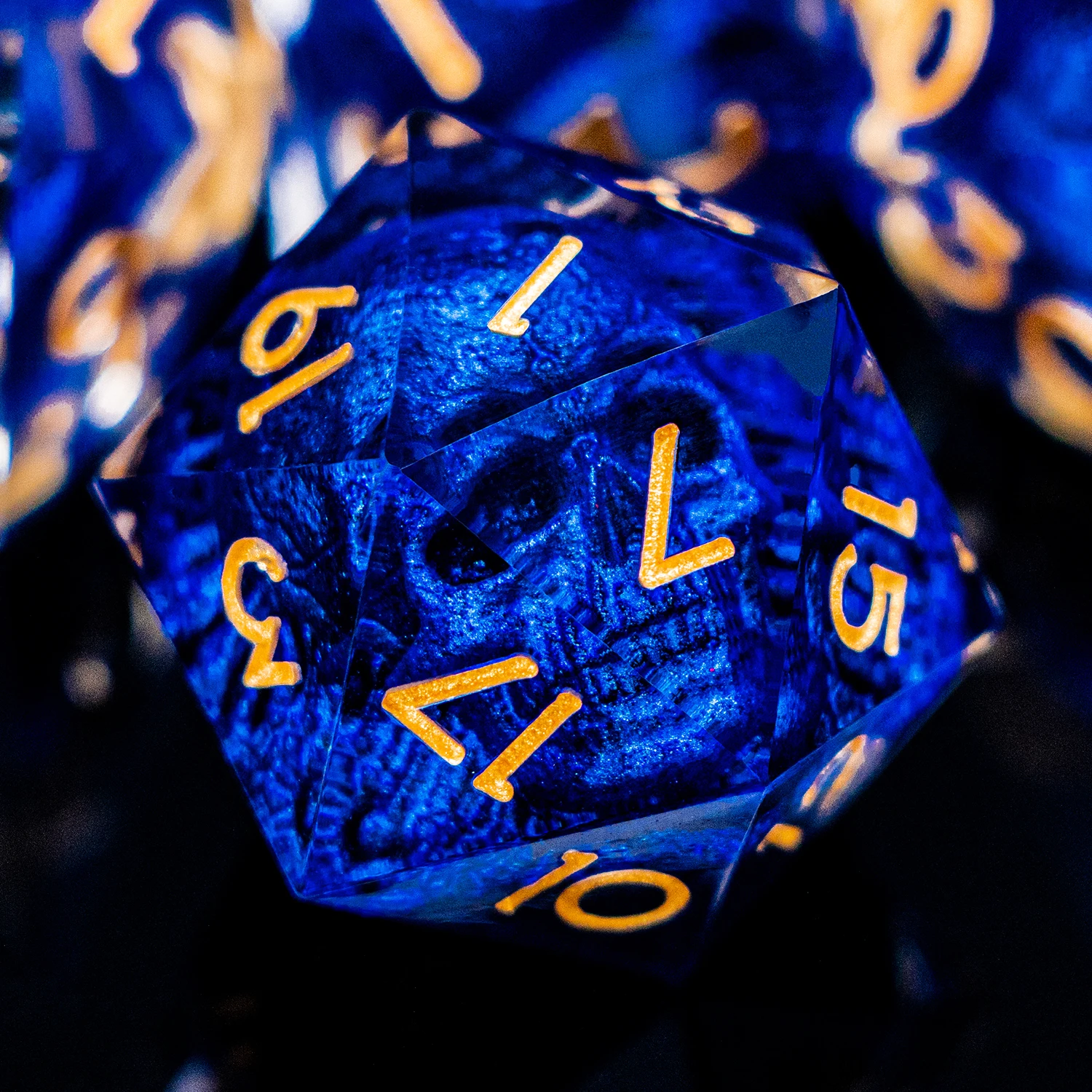 D&D D20 Skull Head …