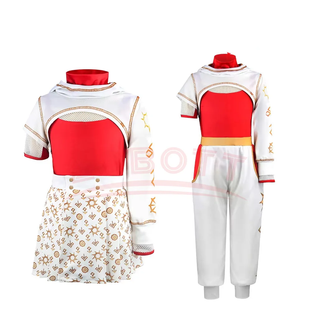 

Movie Zombies 4 Victor Cosplay Nova Costume Coat Suit Girl daywalker Sets School Attire Dresses Outfits Halloween Carnival Suit