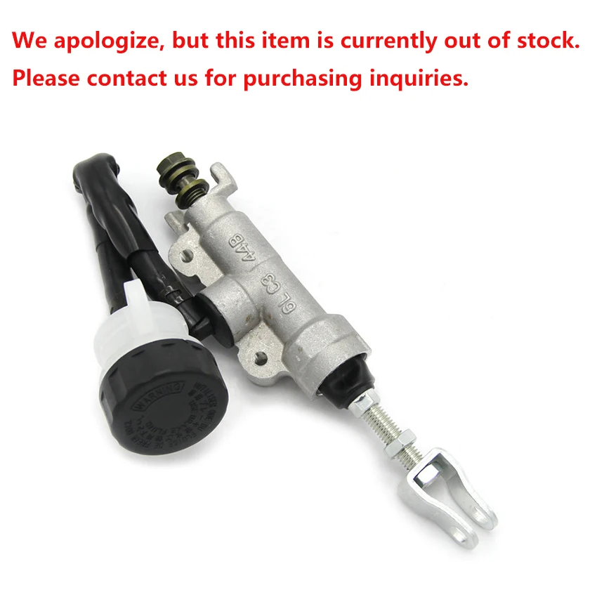 

Motorcycle Rear Brake Cylinder Hydraulic Pump For Honda CR80 CR85 CR85R CR125 CR250 CR500 CRF230L CRF250L XR250 43510-KZZ-305