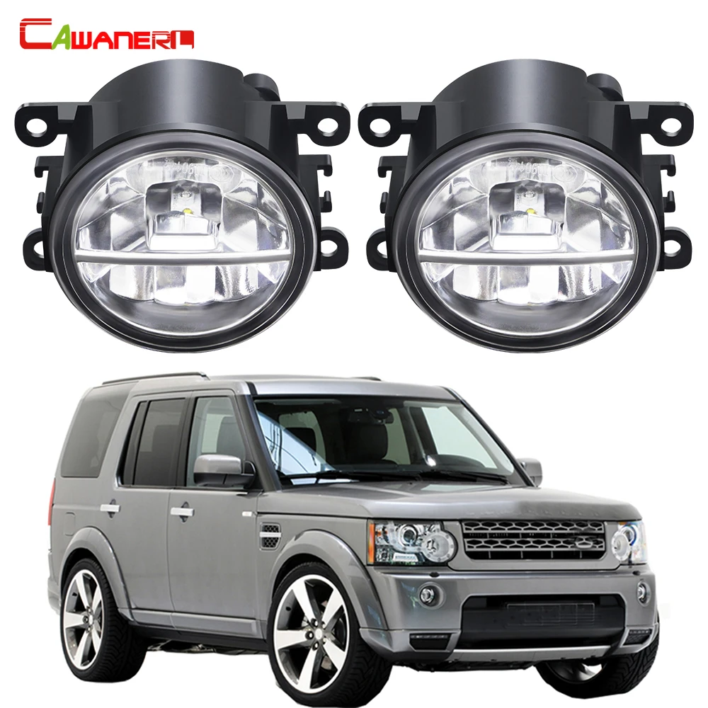 2X30W H11 conjunto de luz antiniebla delantera de coche LED lámpara de conducción antiniebla DRL para Land Rover Discovery 4 LR4 SUV (LA) 2010 2011 2012 2013