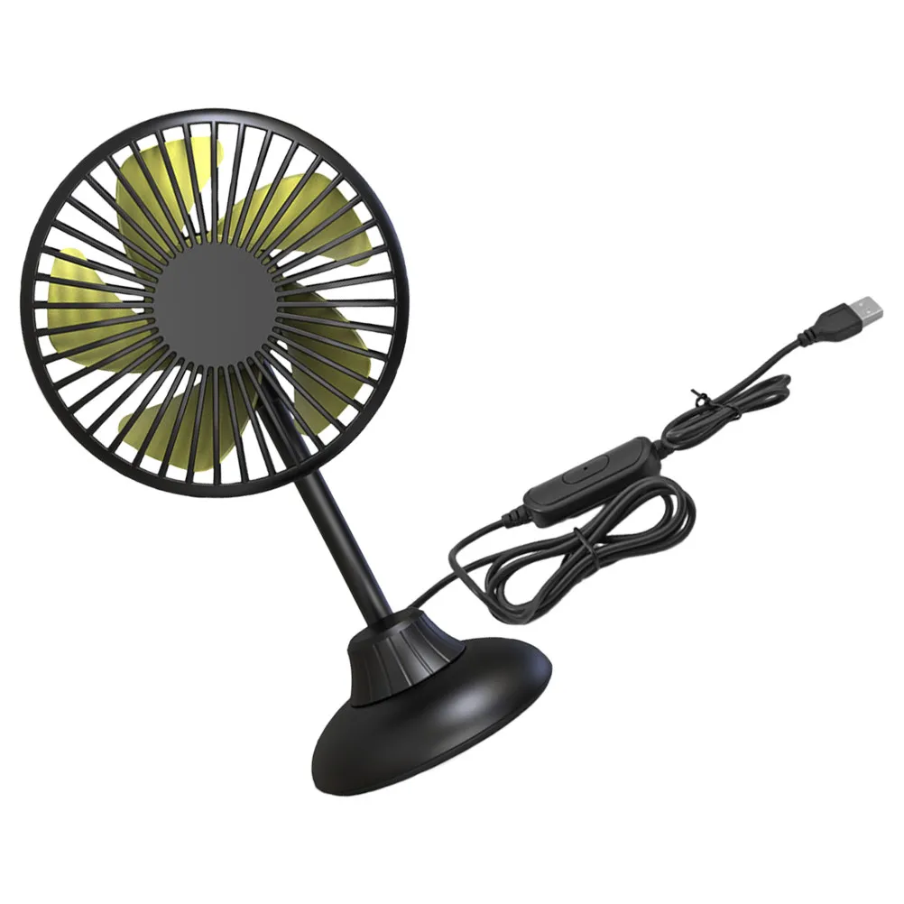Air Circulation Fan for Vehicles Car Usb Powered Cooling Desktop Gadgets ABS Automotive