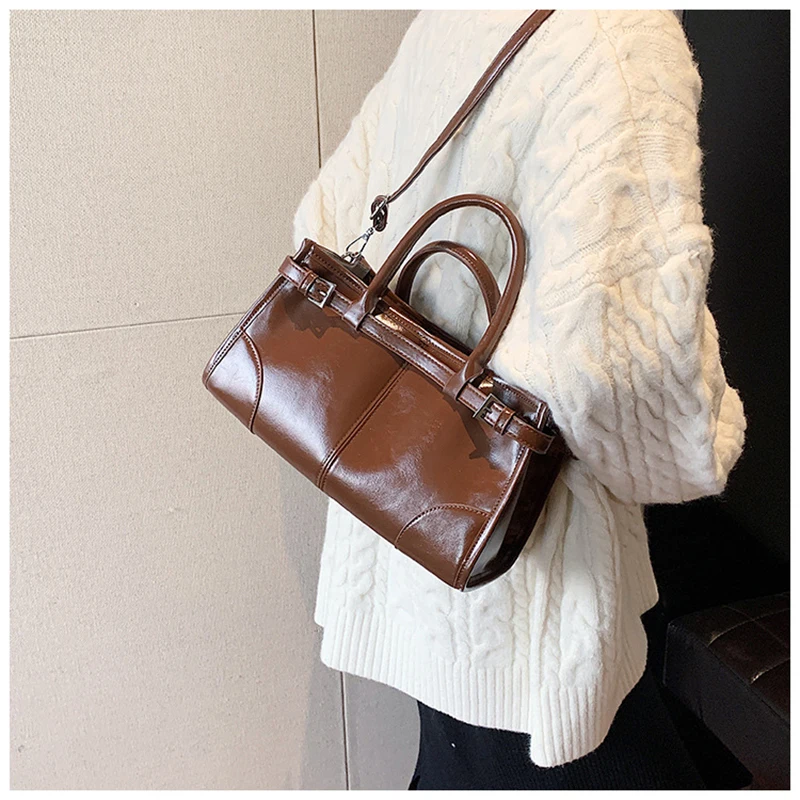 2024 New Luxury Designer Pureses And Handbags Pure Color Large Capacity Shopper