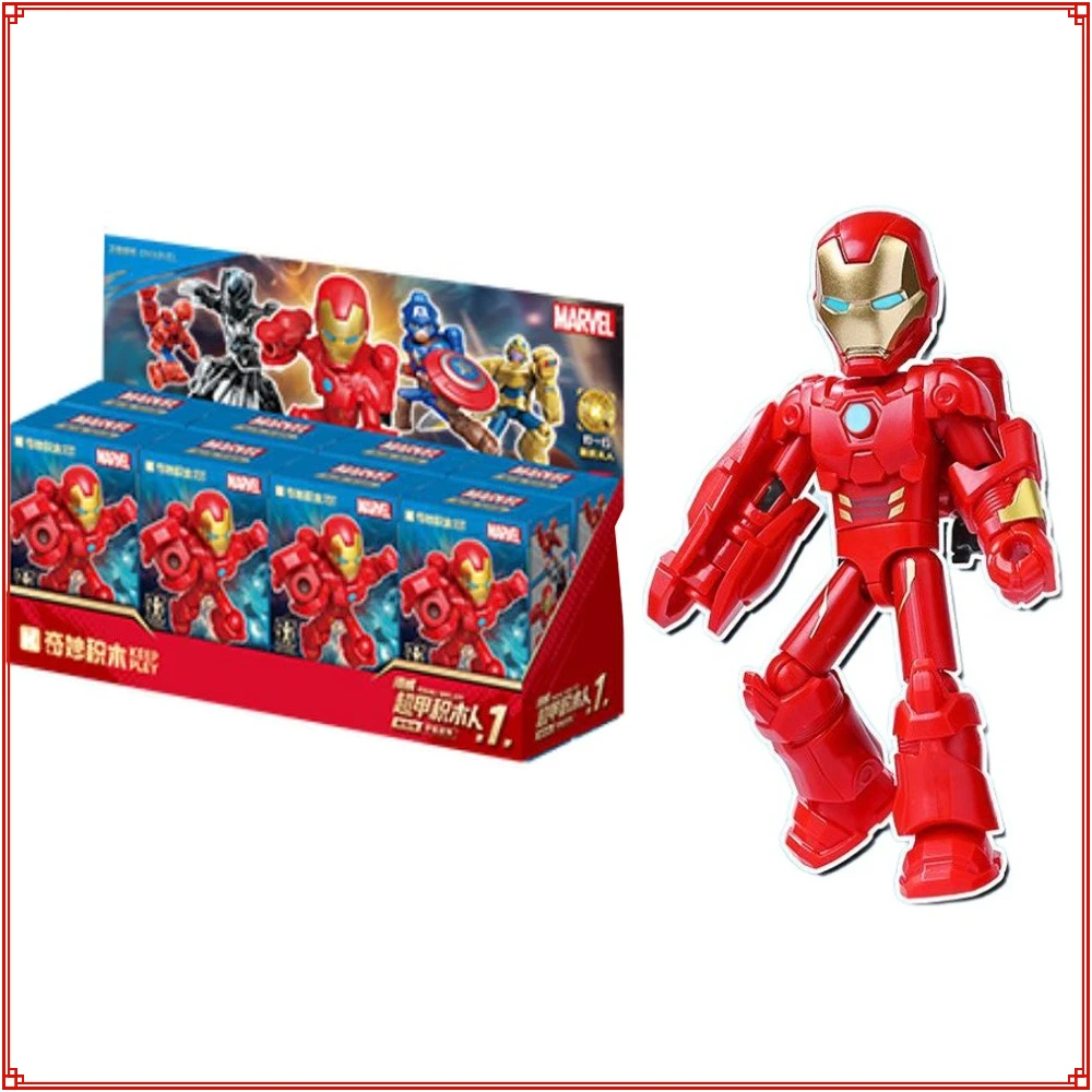 

Keeppley Marvel Superman Series Building Blocks Iron Man Spider Man Assembled Model Puzzle Toy Desktop Decorations Holiday Gifts