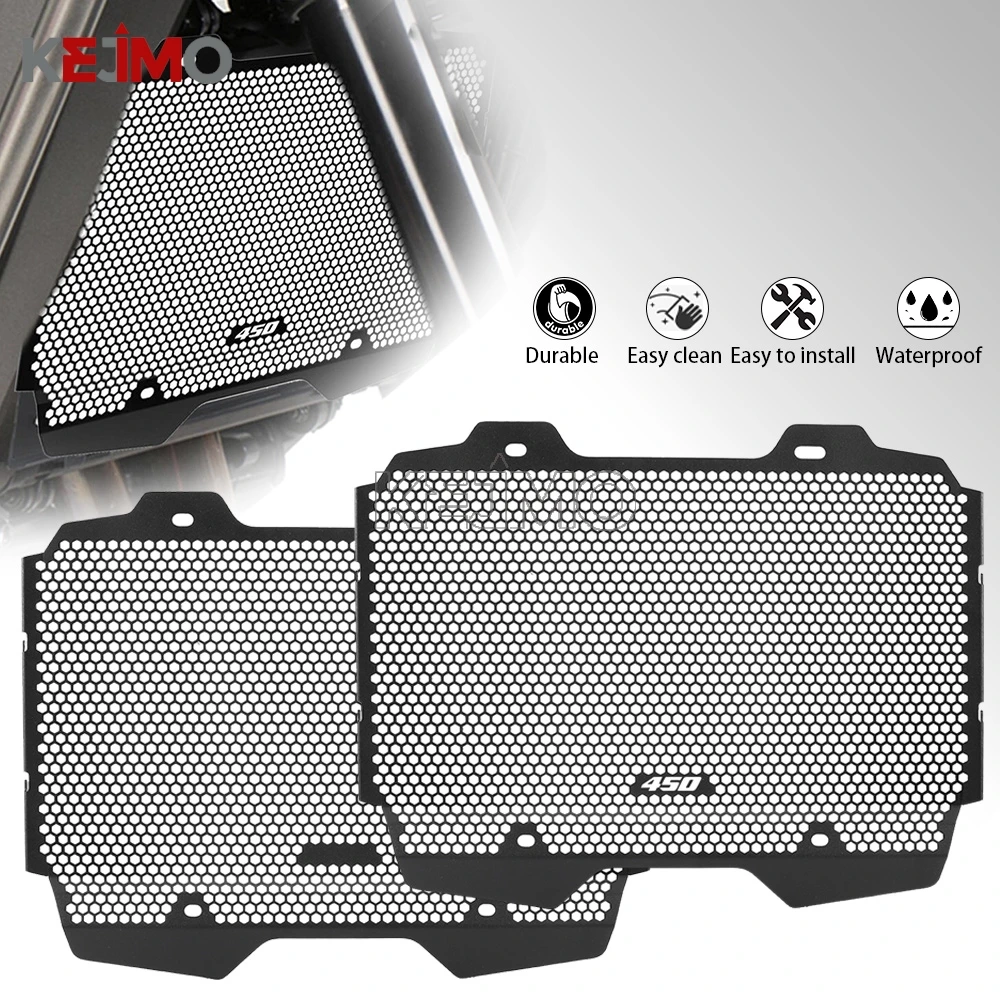 Motorcycle Grille Protector Grill Swingarm spool sliders FOR BMW f850 F450GS Trophy Sport Radiator Guard F450 GS 2026 2027 2028