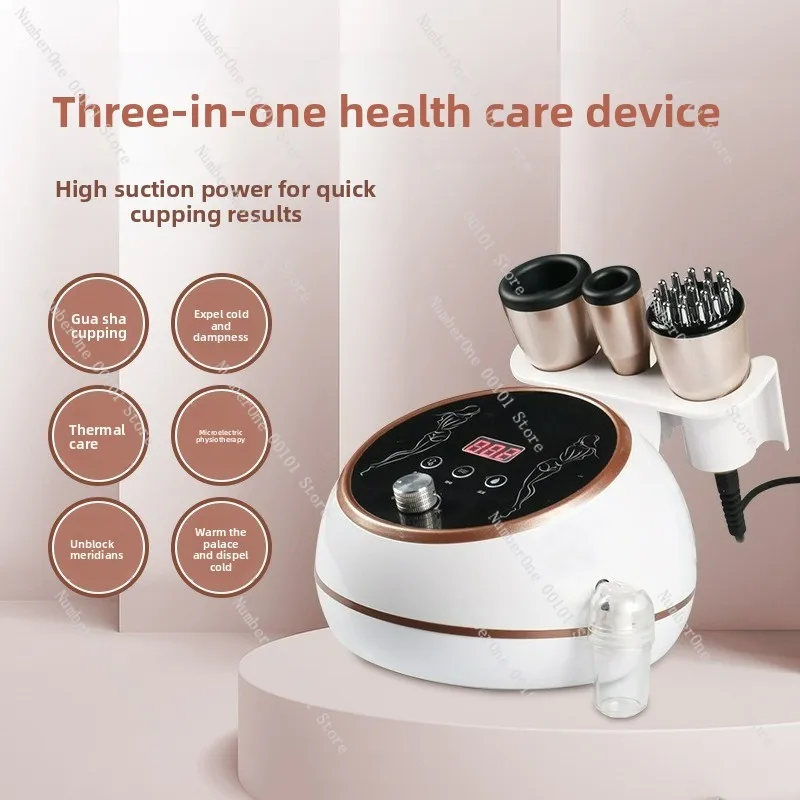 Intelligent scraping, electric cupping, scraping, massager, suction scraping, can walking device, electric meridian brush