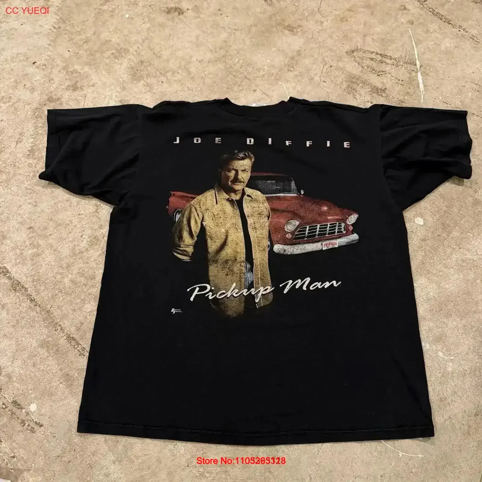 Pickup Man Joe Diffie T Shirt Concert S 5XL AR579 vintage Washed homme Breathable fashion Comfortable Stretched  vintage