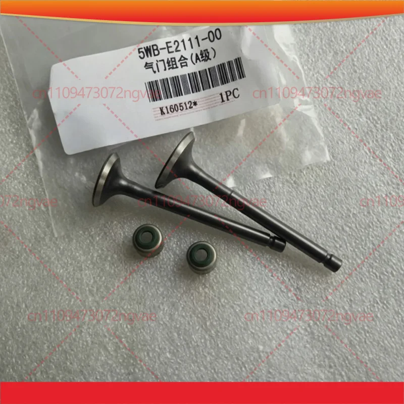 For Yamaha 100 JOG ZY100T Intake Exhaust Valve Oil Seal Lawn Mower Carburetor Cylinder Piston Crankshaft Connecting Rod Parts