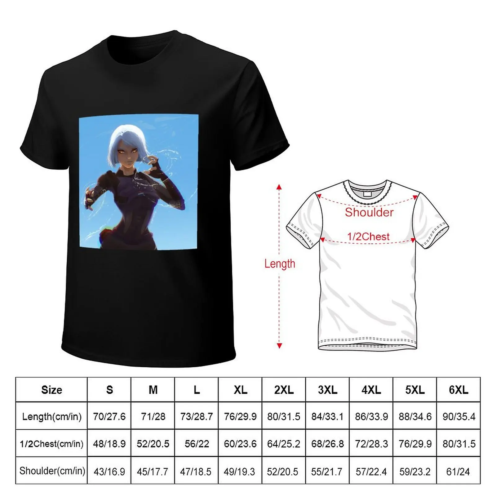 Iana in her Gemini from Six Siege T-Shirt cotton t shirt man T-Shirt