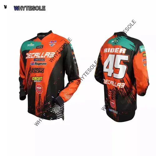 2023 moto personalizada MTB camiseta de Motocross enduro maillot ciclismo cuesta abajo motocicleta bicicleta Jersey BMX DH ciclismo bicicleta jersey