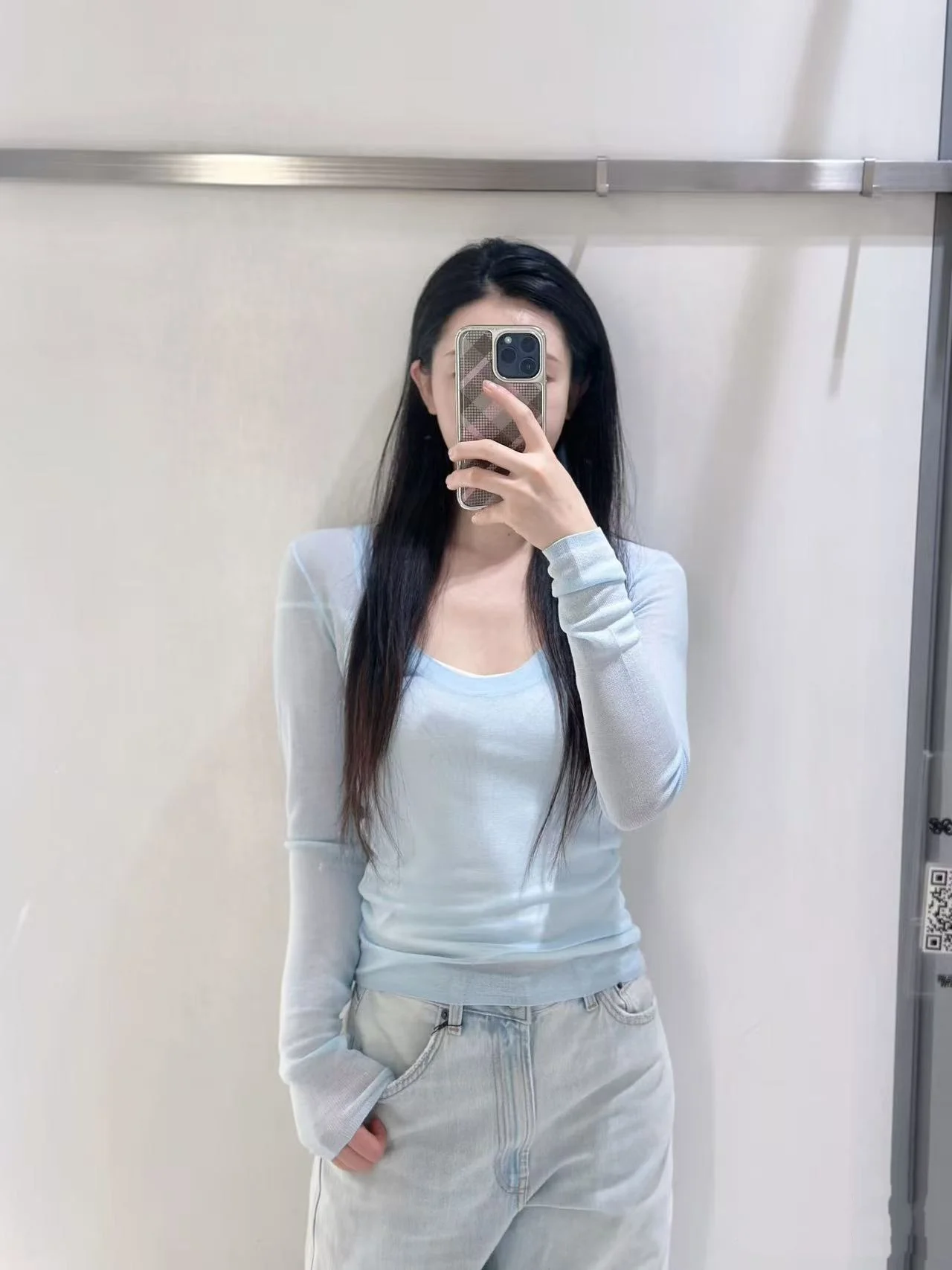 

Sweet Sle Long Sve round Ne Color Ultra Fine Knitted Base Layer Sweater Spring Summer New Arrival Women's Faio...