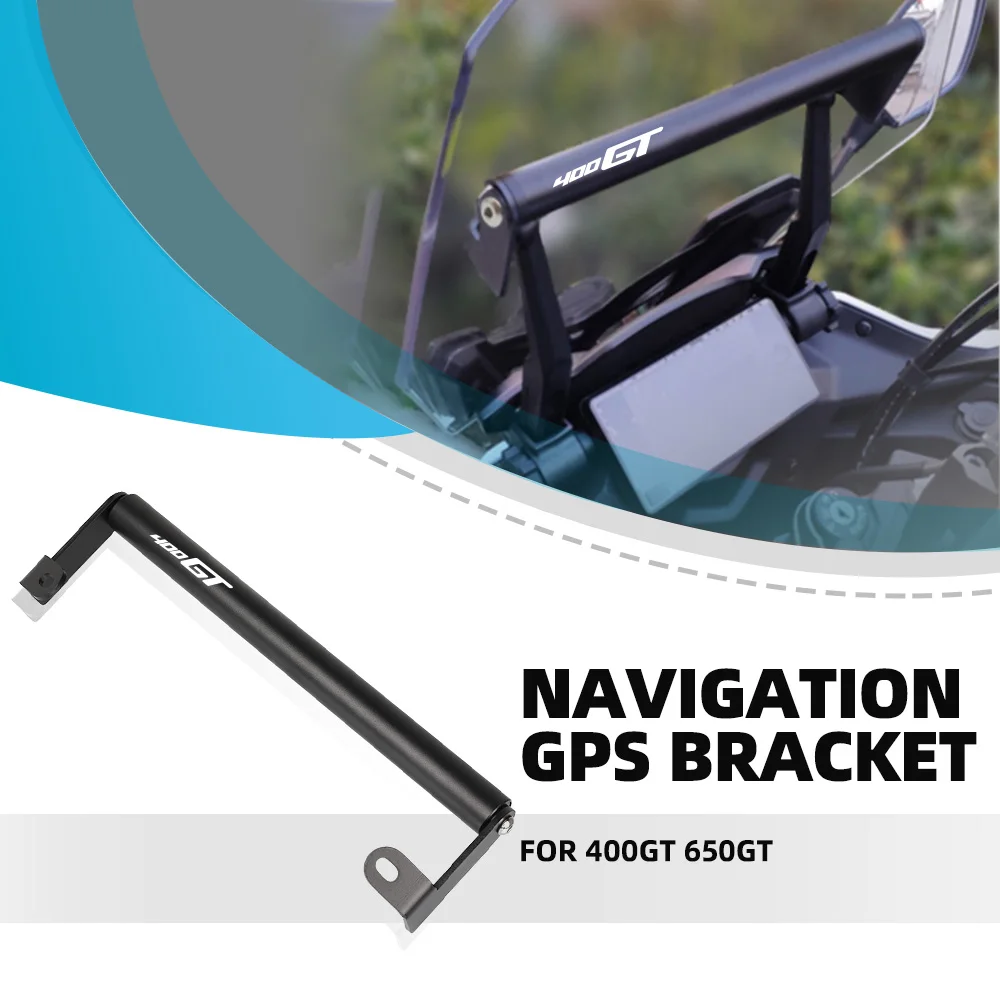 

GPS-навигационный кронштейн для смартфона, держатель для CFMOTO 400GT 650GT, аксессуары для мотоциклов, нержавеющая сталь CFM OTO 400 650 GT