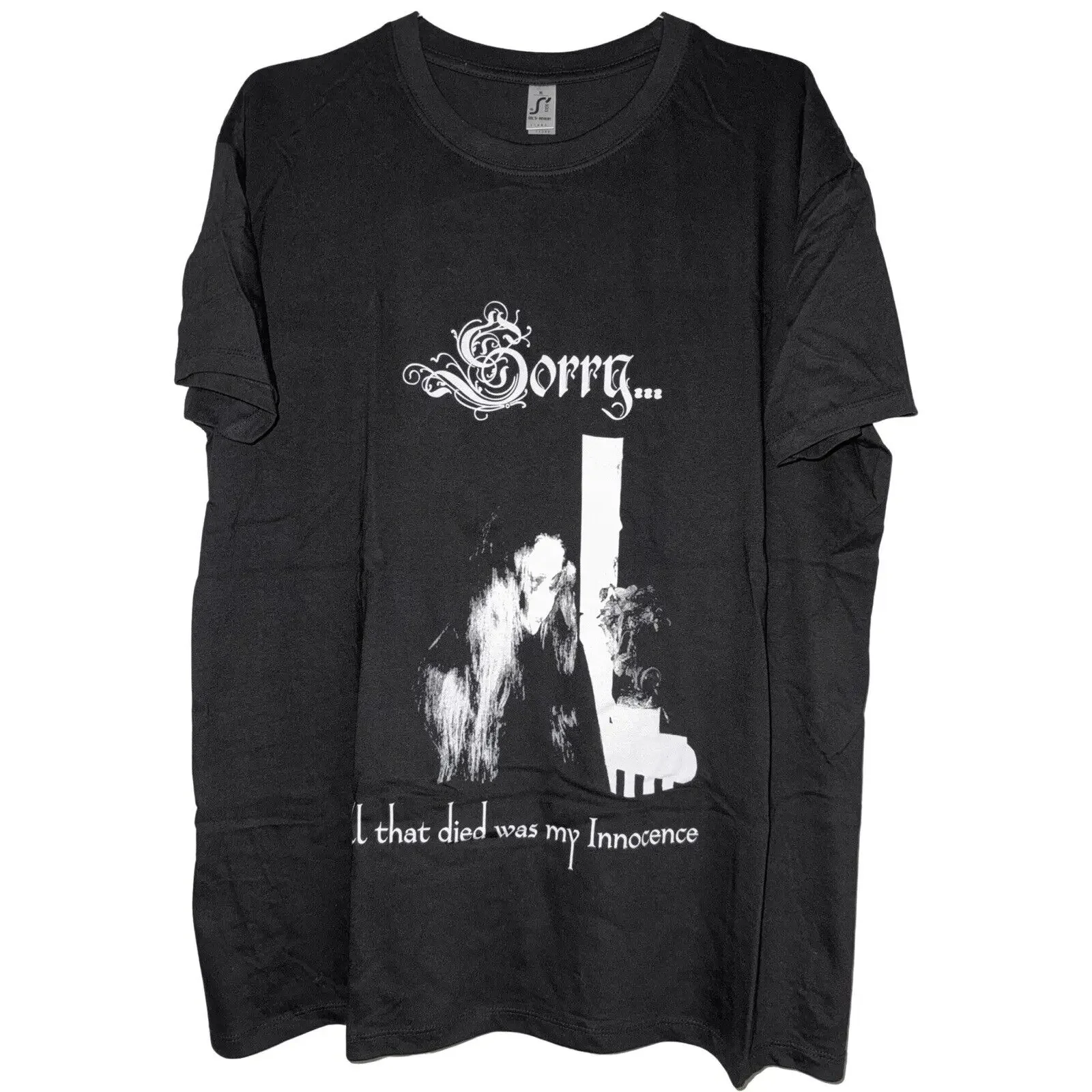 Sorry DSBM T-Shirt Size L Xasthur Lifelover Nargaroth Nattefrost 2024 NEW Men\'s cloting Short Sleeve Tees y2k tops