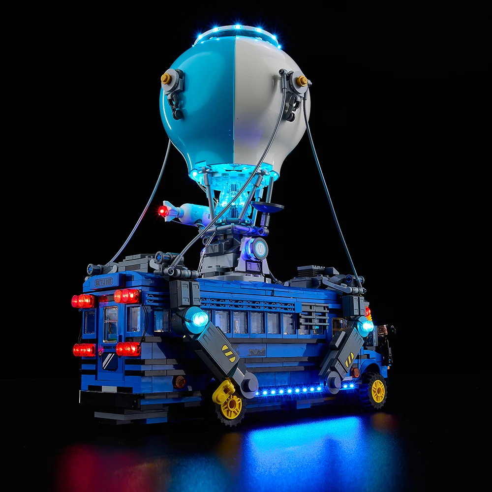 مجموعة الإضاءة لحافلة المعركة LEGO لا تتضمن مكعبات البناء (مجموعة إضاءة LED فقط)