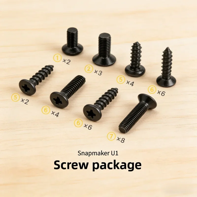 Brand New Original Screw Bag for Snapmaker U1 3D Printer Accessories