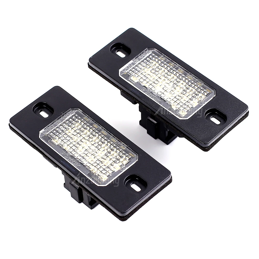 

For VW Touareg (1G1) 2002~2009 12V LED Number Plate Lamp For VW Passat B5.5 5D Touring 2001-2005 White License Plate Light