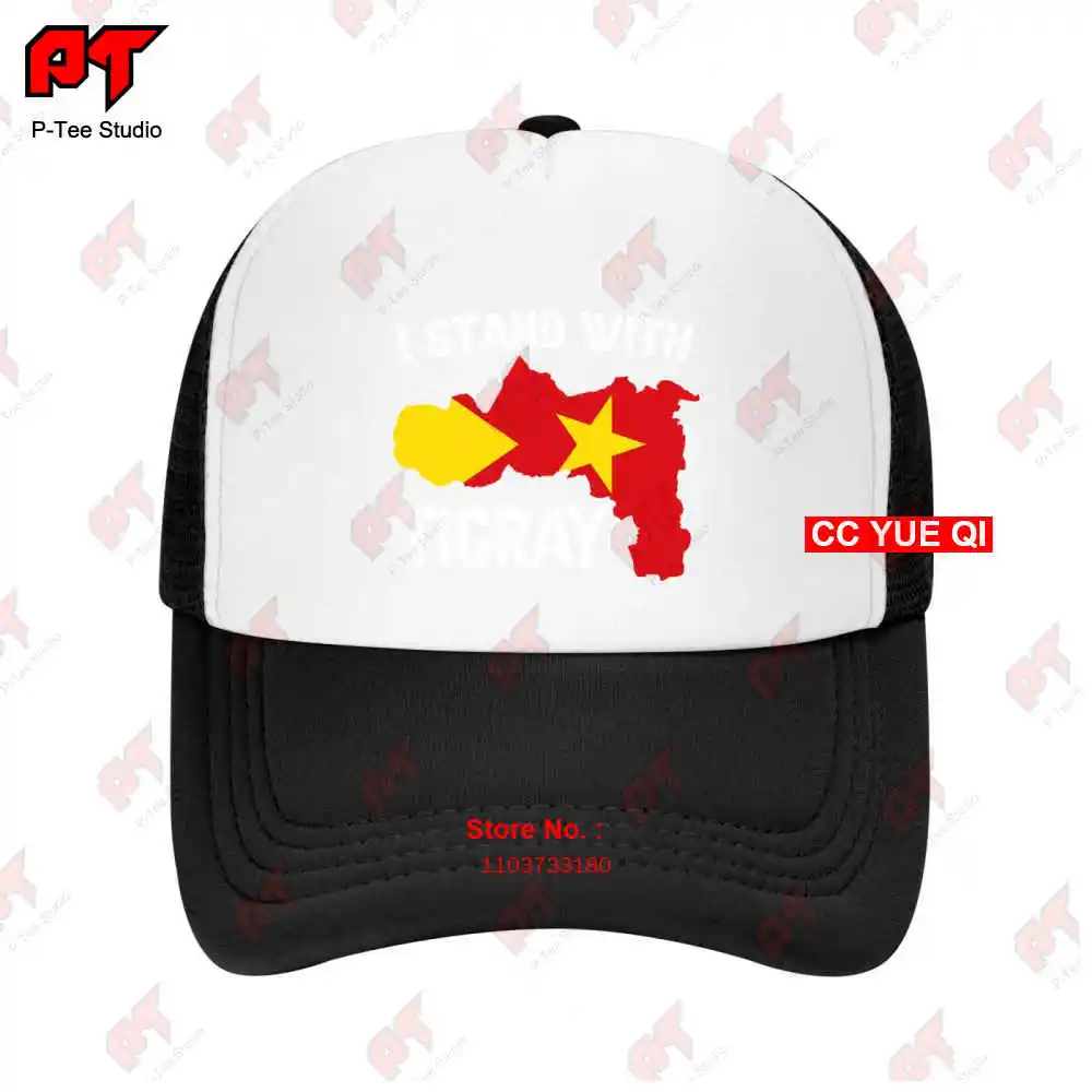 I Stand With Tigray Flag Baseball Caps Truck Cap ECVL