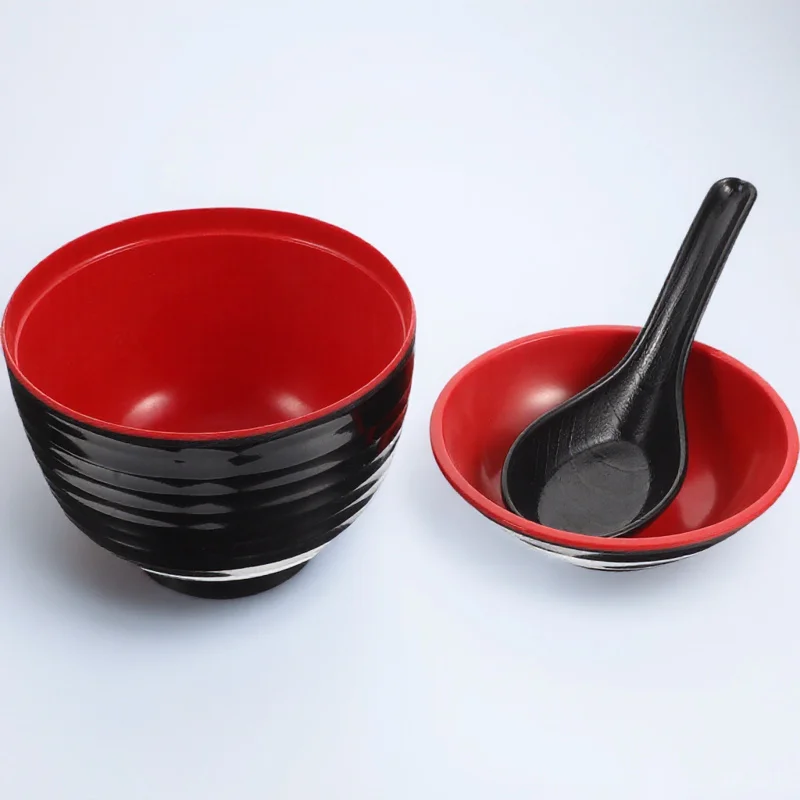 

1Set Japanese Miso Soup Bowl Premium Covered Rice Bowl Multipurpose for Serving Appetizers Kitchen Use Elegant Design