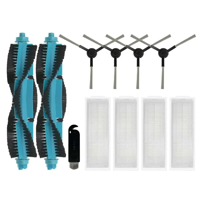 For Proscenic M6 PRO Robot Vacuum Cleaner Main Brush Side Brush Hepa Filter Replacement Spare Parts Accessories