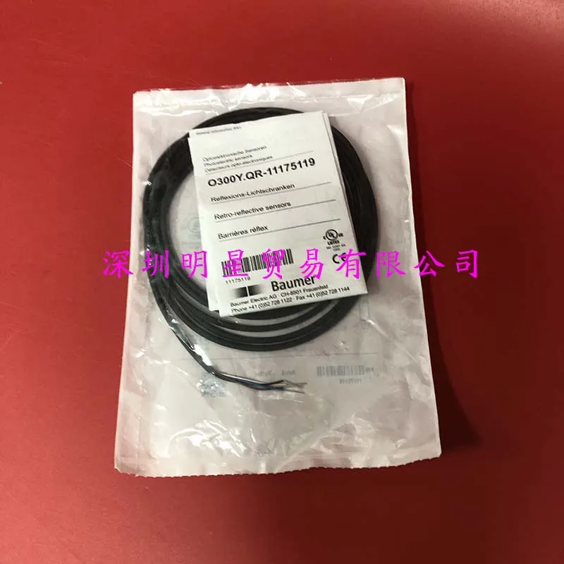 Germany Baumer Photoelectric Switch O300Y. QR-11175119 Original Genuine Fake One Penalty Ten