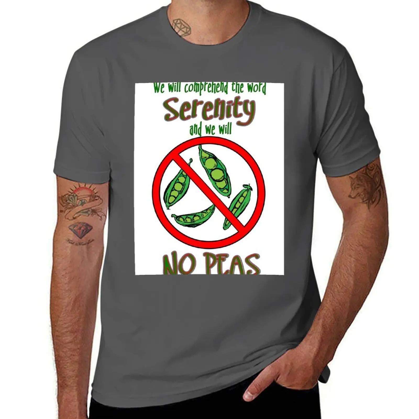 

No Peas T-Shirt Quick Dry Travel T-Shirt