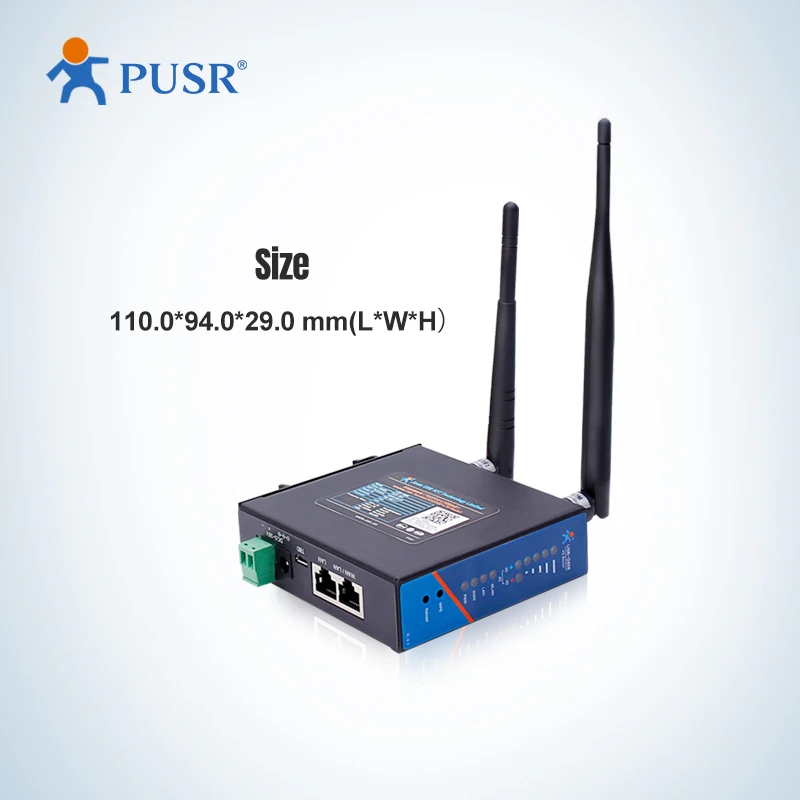 Roteador sem fio industrial PUSR, 4G LTE com slot para cartão sim, OpenVPN para Austrália, Taiwan, Novo, Zeland, América Latina, USR-G806-AU