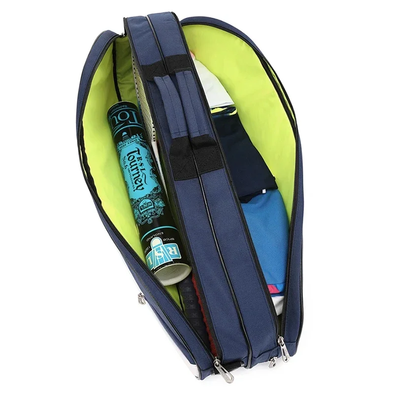 Bolsa de bádminton YONEX, bolsa para raqueta de tenis deportiva de alta calidad, bolso con compartimentos para zapatos, capacidad para 4 raquetas, adiestramiento al aire libre